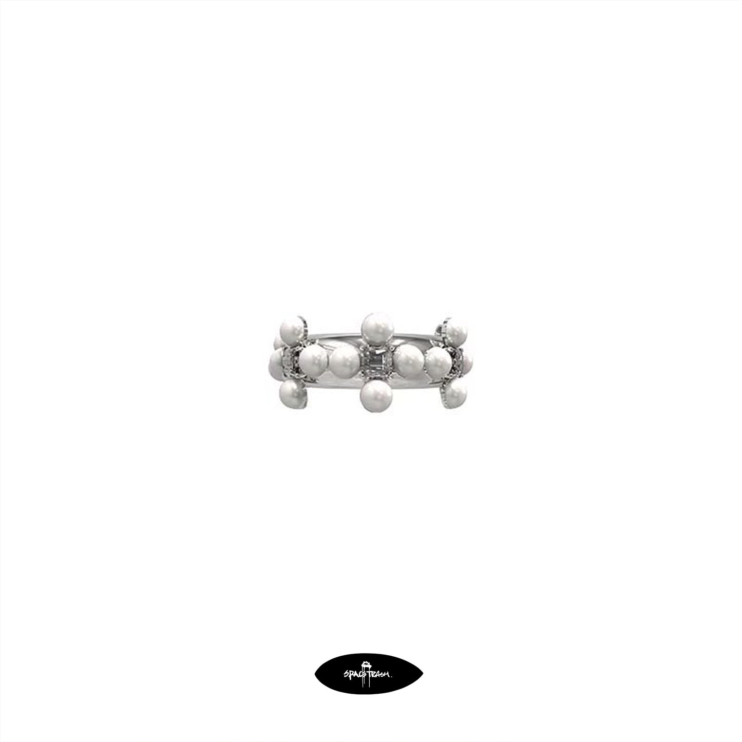 CRUCIFORM FLOWER EARRINGS
