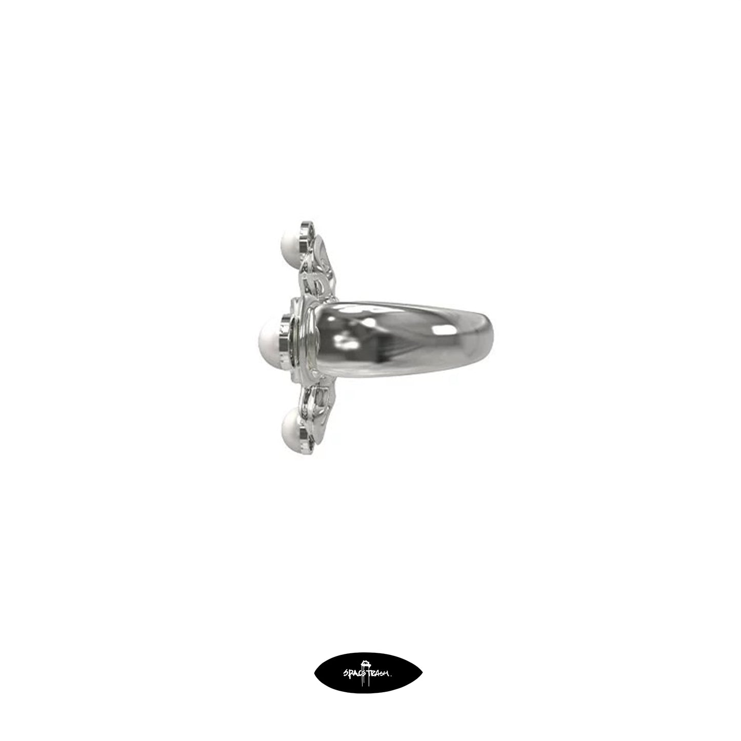 CRUCIFORM FLOWER RING