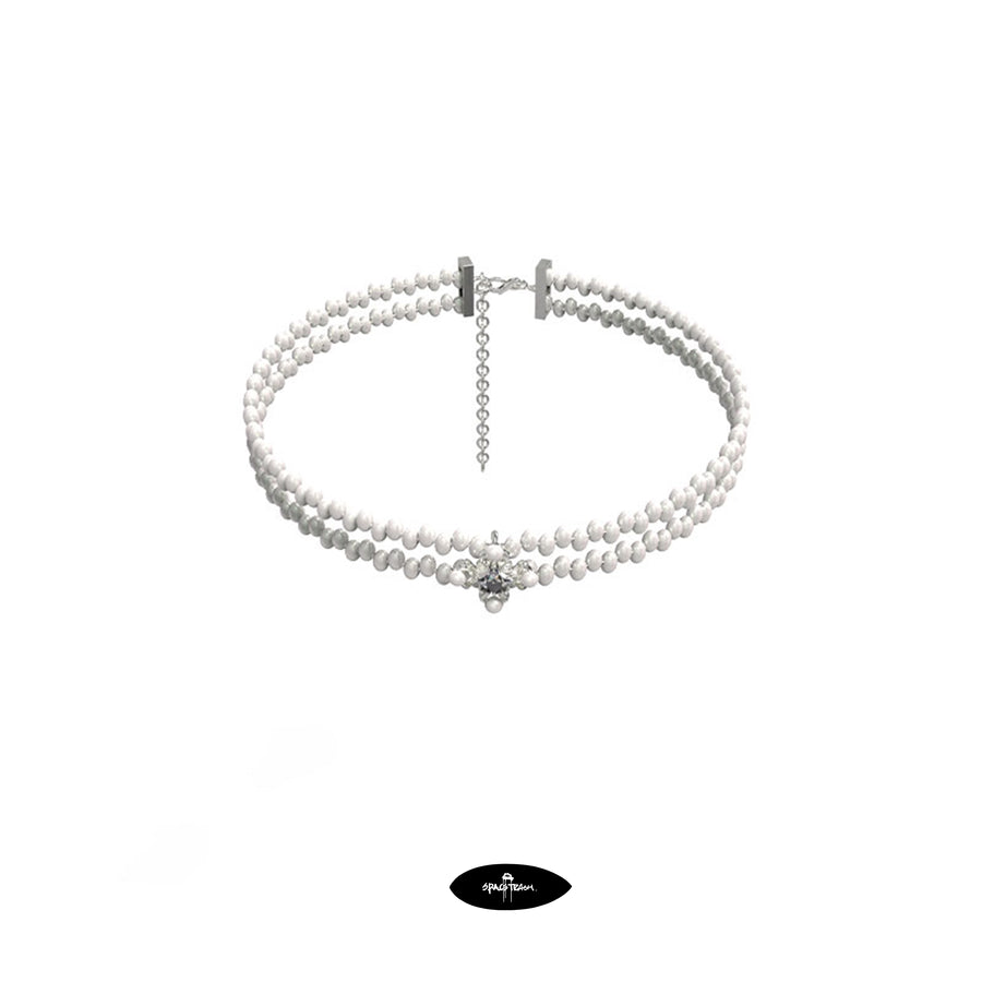 Orbital Bloom Fragment Necklace