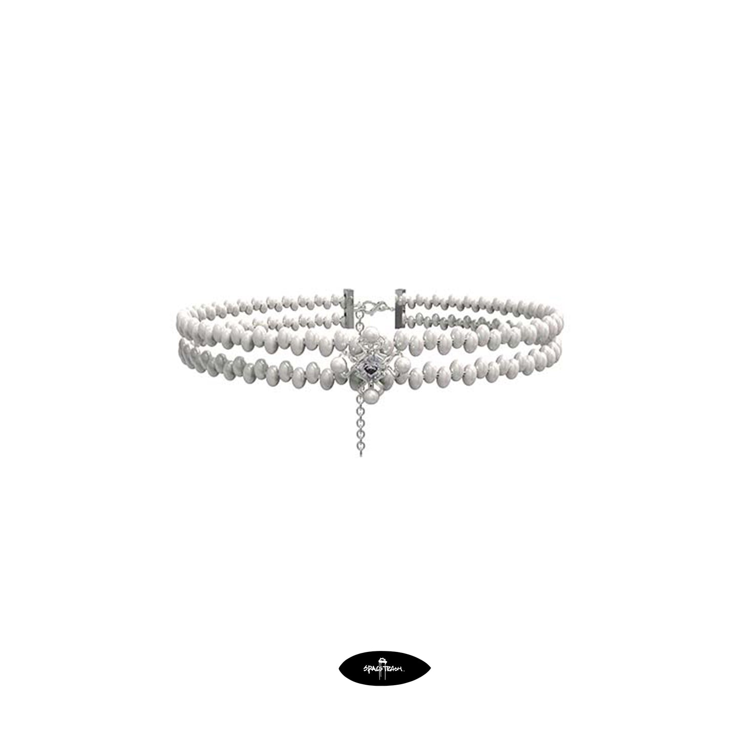 CRUCIFORM FLOWER CHOKER
