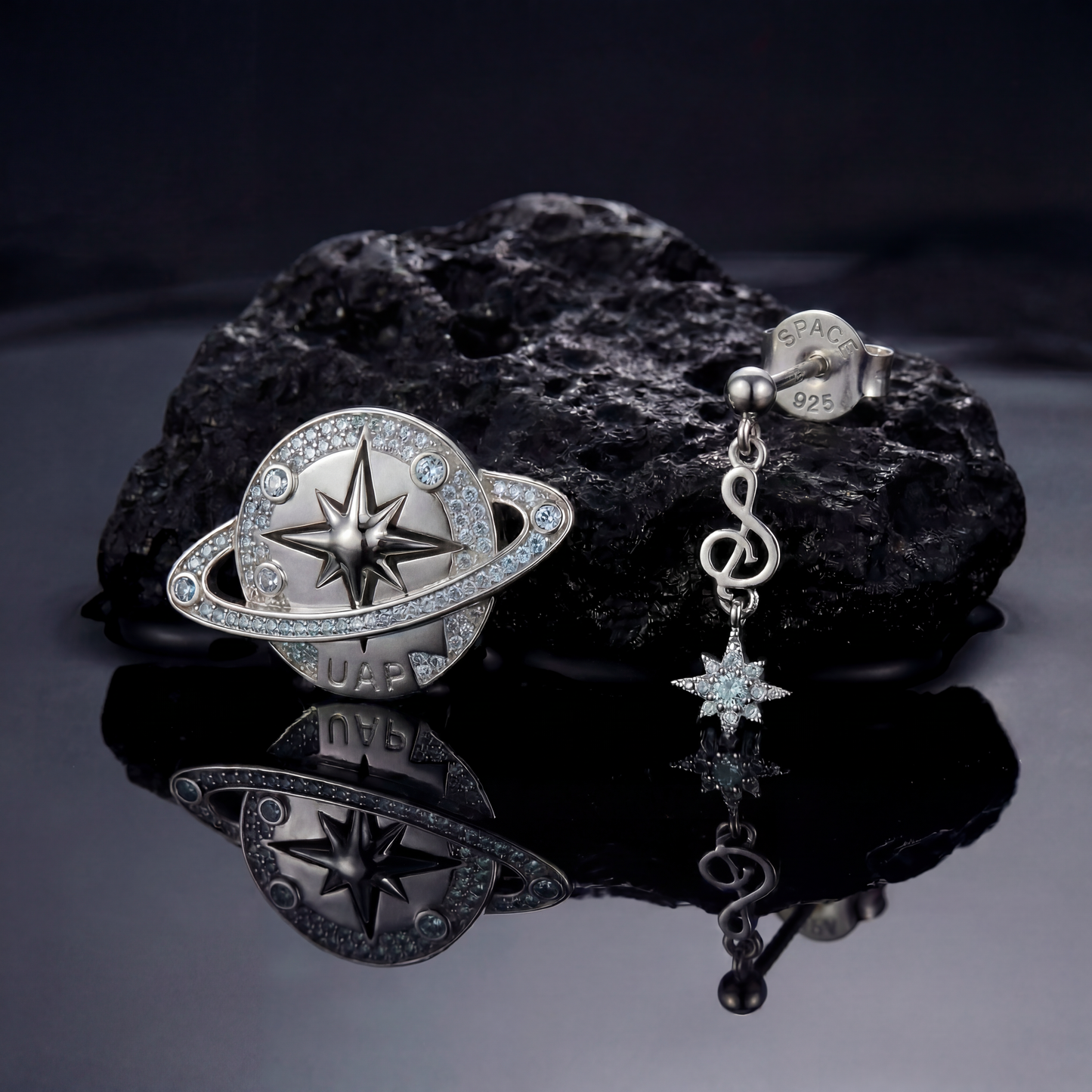 UAP // VORTEX SIGNAL EARRINGS