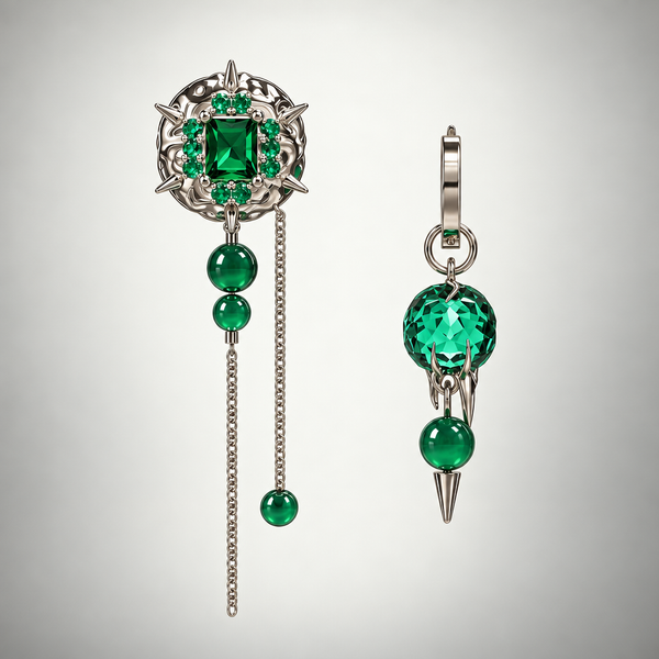 Brain Stimulation A/B Earring Set