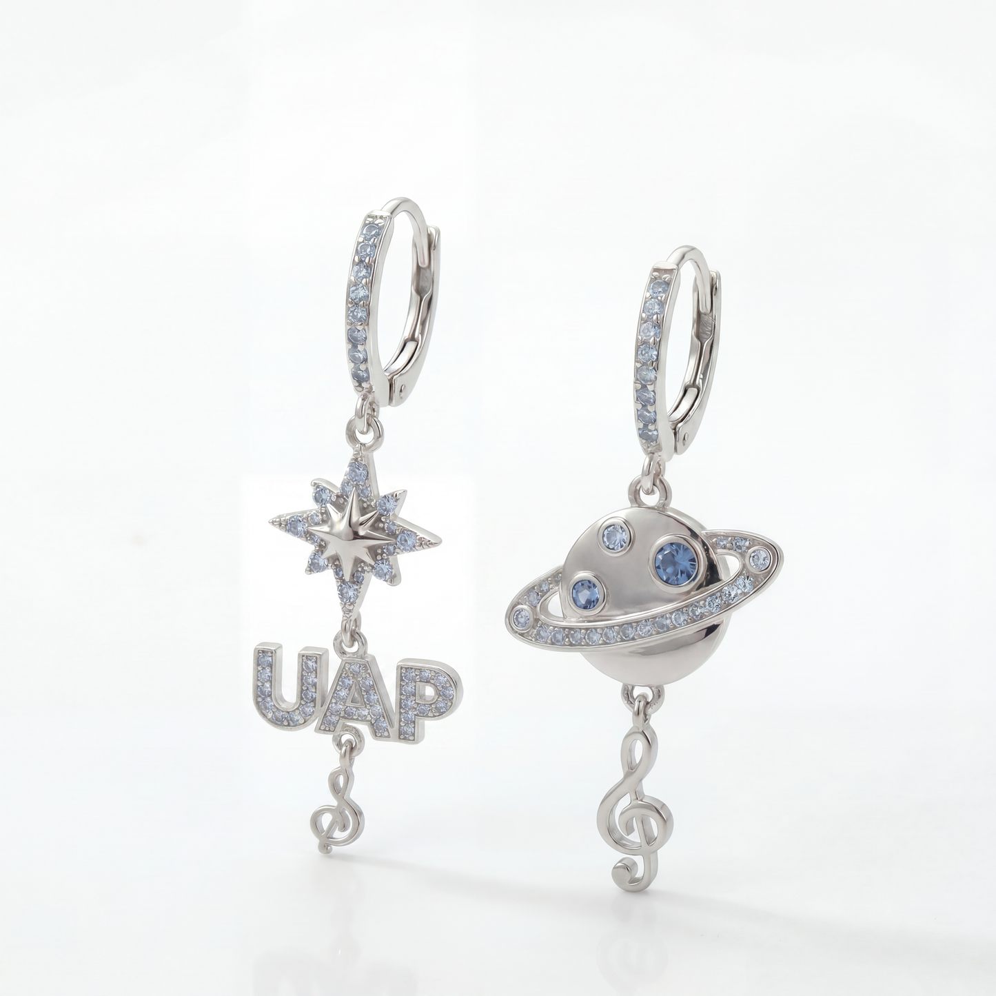 UAP // ATMOSPHERIC FRAGMENT EARRINGS
