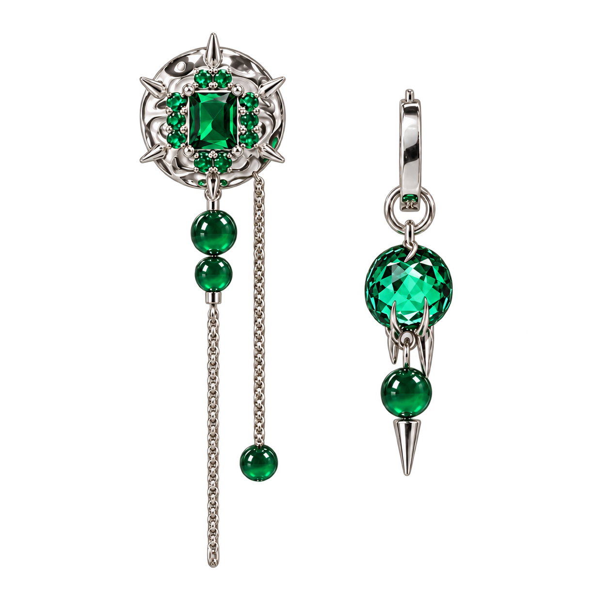 Brain Stimulation A/B Earring Set